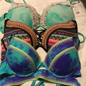 Push-up bikini top bundle